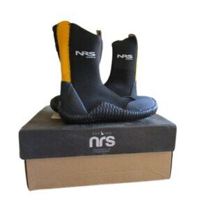 NRS COMM 3- WetShoe River Shoes Sz 5 Yellow Gold Heel Panel 30032-02.103